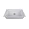 Nantucket Sinks Large Single Bowl Undermount Granite Composite White PR3018-W - alternate 4